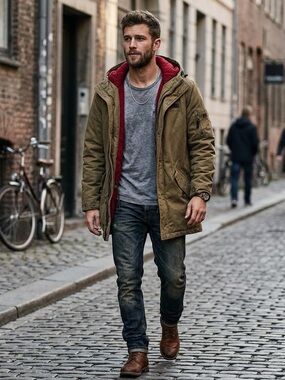 Vintage Abercrombie & Fitch “Aton Canvas Parka” SzL